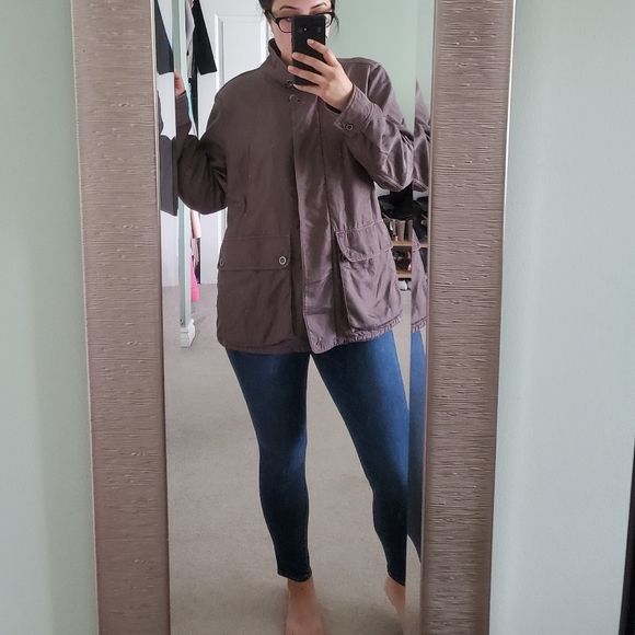 Eileen Fisher cotton brown/taupe jacket la… - Picture 2 of 13